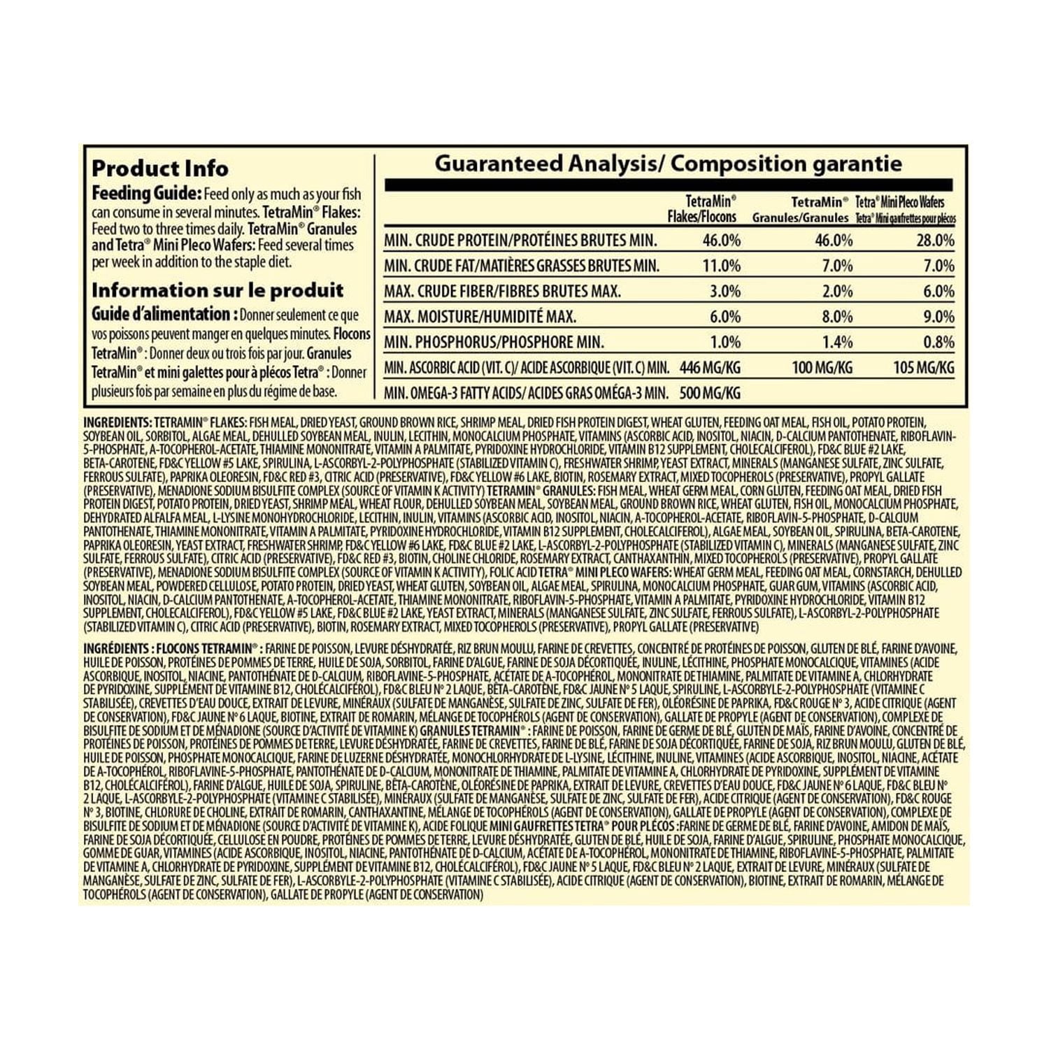 Tetra Community 3-in-1 Select-A-Food, Nutrition For All Aquarium Feeding Levels
