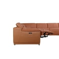 thumbnail image 2 of CAMEL Italian Genuine Leather/3PWR-6 Reclining Sectional UR9762 Global United, 2 of 5