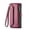 Winered, variant on for Samsung Galaxy S25 Plus Rugged Case, Classic PU Leather Shoulder Strap Wrist Strap Zipper Pocket RFID Blocking Wireless Charging Kickstand Case Cover for Samsung Galaxy S25 Plus, Winered