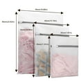 thumbnail image 2 of Honeycomb Delicates Bags for Washing Machine, Heavy Duty Lingerie Bags for Laundry, Travel Storage Organize Bag for Cotton Clothes, Sheet, Shoes, 3 Pcs, Multisize, 2 of 4
