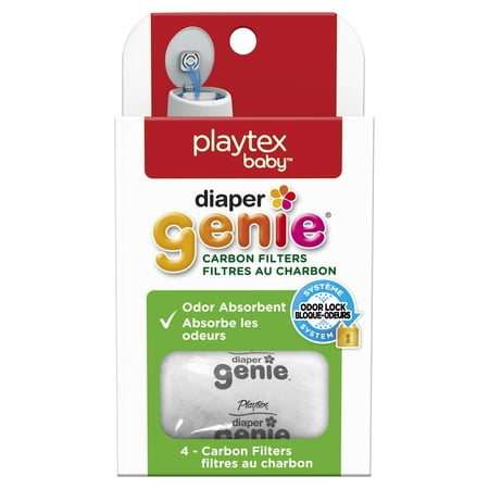(8 pack) Playtex Diaper Genie Carbon Filter Refills for Diaper Genie Pails (2, 4