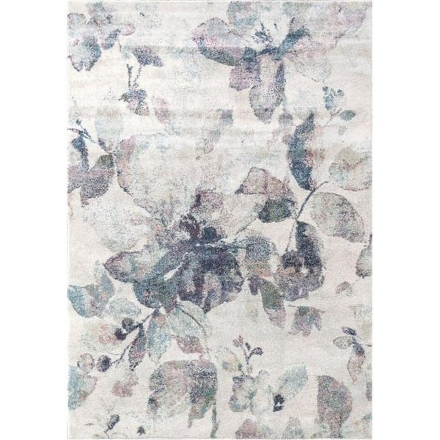 Dynamic Rugs BA7106528199 Tapis Rectangulaire Transitionnel Bali 6528 6 Pi. 7 Po. x 9 Pi. 6 Po. - 199 Crème & Multicolore