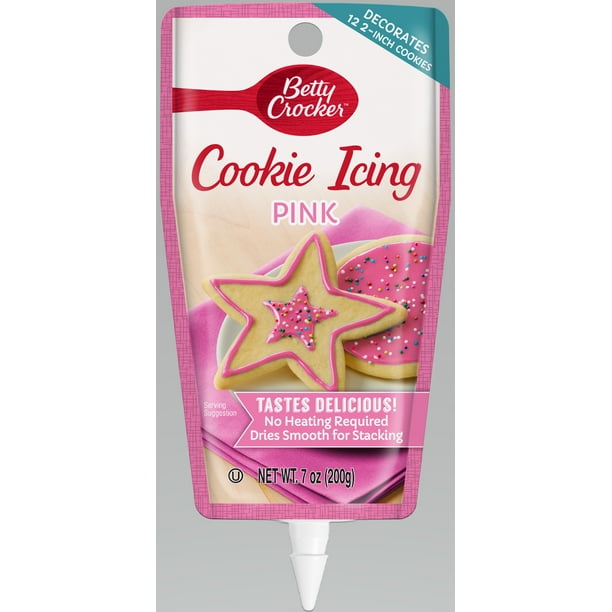 Betty Crocker Decorating Cookie Icing, Pink, 7 Ounces
