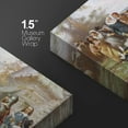 thumbnail image 4 of IDEA4WALL Canvas Print Wall Art - The First Thanksgiving by Jean Leon Gerome Ferris - Famous Painting Reproduction for Home Decor - 24"x36", 4 of 5