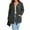 # Dark grey, variant on TEMOFON Cardigan Sweaters for Women Plus Size Black Womens Cardigan Long Sleeve Buttons Down with Pocket Ribbed Lightweight Knit Outerwear Fall Coat Winter Clothes 3XL