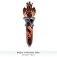 thumbnail image 4 of The Bradford Exchange Dragons Lair Knife Realm of Dragons Knife Wall Decor Collection Issue #1 by Matthew Stawicki 10.5-inches, 4 of 4