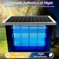 thumbnail image 3 of Powerful Solar Bug Zapper Outdoor for 2000 sq.ft with 13FT Extension Cord, Rechargeable Mosquito Zapper with High Powered, Waterproof Solar Fly Zapper for Patio Garden Backyard RV Camping, 3 of 7