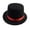 D, variant on Dog Costume Top Hat,Lace Modern Hat Collar for Dog Cat Pet Party Accessories Costume Dog Party Supplies for Halloween Christmas