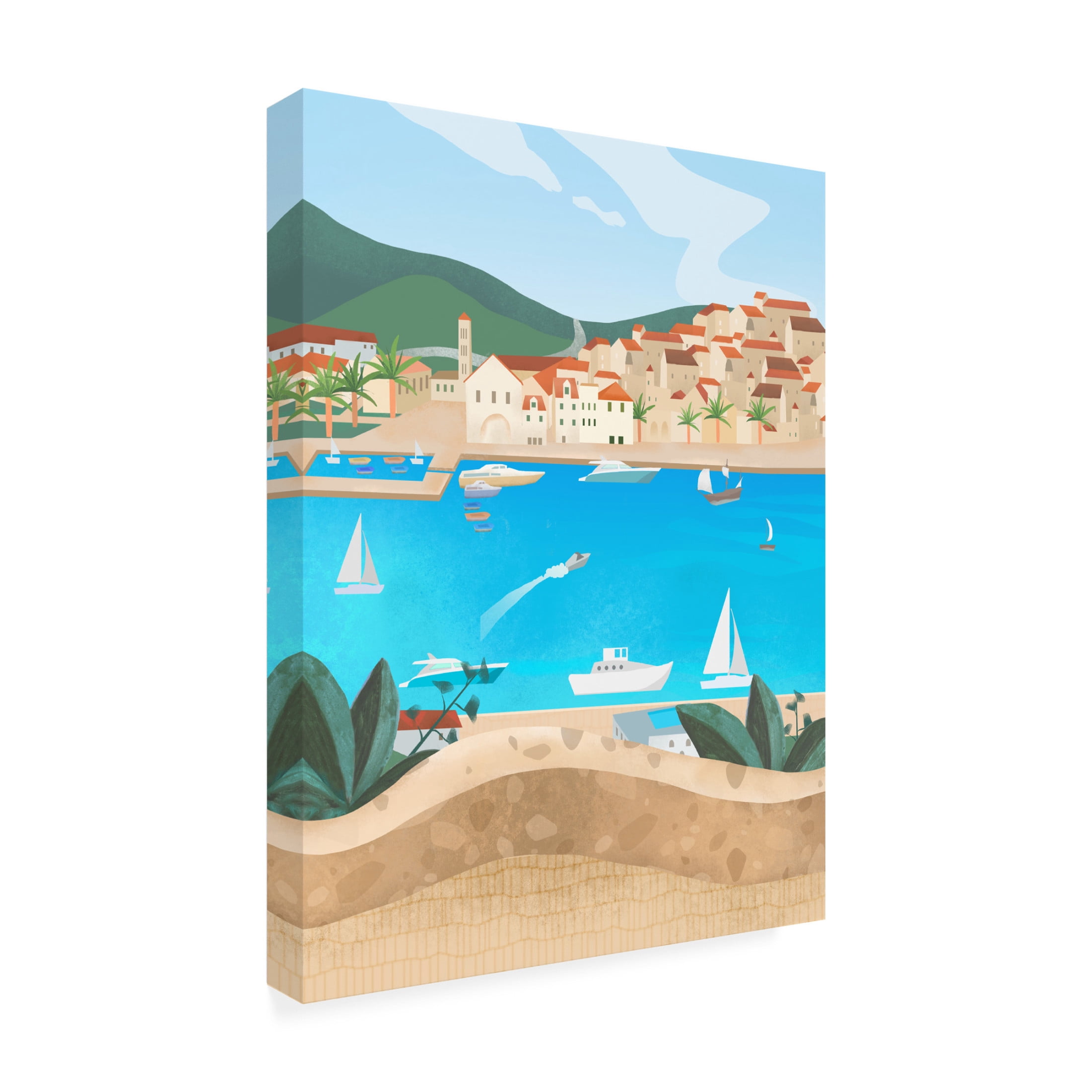Trademark Fine Art Petra Lizde  Hvar Canvas Wall Art