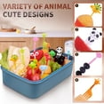 thumbnail image 4 of DOUDOULE 160 Piezas de Palillos de Comida para Niños con Caja de Almacenamiento Accesorios de Almuerzo para Niños para Caja Bento Animal Palillos de Comida para Niños para Niños Pickys Lindos Palillos, 4 of 5