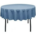 thumbnail image 1 of CintBllTer Tablecloth Polyester Round 90 Inch (Steel Blue), 1 of 2