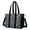Dark Blue Little, variant on Teacher Tote Bag,Fairy Princess Carriage Pattern Teacher Utility Tote Bag,Large Work Tote Bags for Women with Multiple Pockets,Top Zipper Closure,13.8x10.6x6.7 Inch