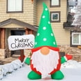 thumbnail image 6 of GOOSH Christmas Inflatables 6 FT Inflatable Christmas Gnome with Built-in LED Lights, Outside Blow Up Gnome Christmas Gnome Inflatables, Outdoor Christmas Decorations Clearance for Xmas Holiday Party, 6 of 7