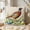 A, variant on QuanTara Embroidered Easter 'Good Things' Pillow Cover 18x18in, Soft Short Lint Decorative Throw Pillow Case for Sofa, Bed, Living Room