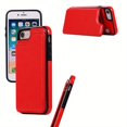 thumbnail image 1 of Premium Leather Flip Wallet Case with Card Slots & Magnetic Closure for Apple iPhone 6/7/8/X/XS/Plus, 1 of 5