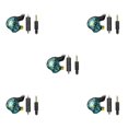 thumbnail image 3 of Sidaley Auricular HIFI de 3,5 mm Auriculares de botón con bobina móvil Sonido estéreo Verde claro Type2 NO2, 3 of 6