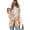 Autumn Harvest, variant on Chririnla Cute Halloween Pink Pattern, Washable Dressy Women's Business Waistcoat Lightweight Women's Sleeveless Blazer Vest for Work Vacation Summer