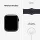 Apple Watch Série 7 GPS, Boîtier en Aluminium de Minuit de 45 Mm avec Bande de Sport de Minuit - Régulier (Nouveau-Ouvert) – image 5 sur 5