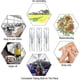 thumbnail image 4 of Set Of 50 Clear Plastic Spray Bottles 2ml For Perfumes And Cosmetics, 4 of 5