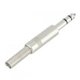 thumbnail image 1 of POCREATION Zinc Alloy Stereo Male Plug, Stereo Plug, For Guitar Mixer, 1 of 7