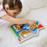 Melissa & Doug Pets Jumbo Knob Wooden Puzzle