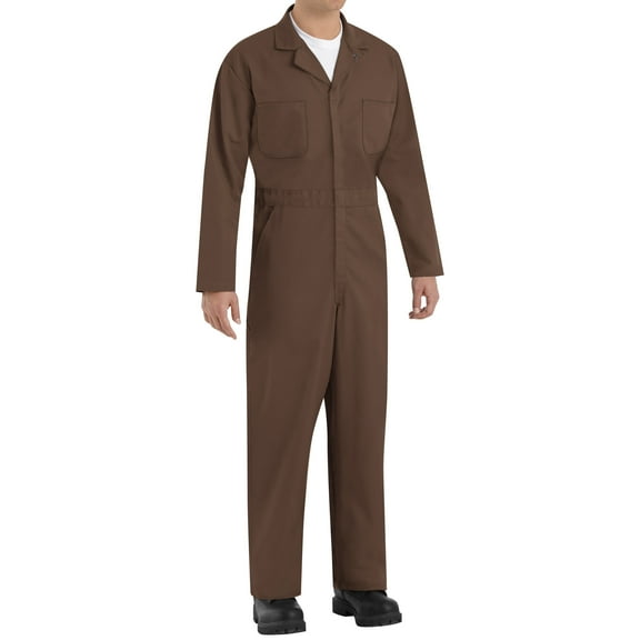 Red Kap Men's Twill Action Back Coverall with Chest Pockets