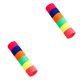 thumbnail image 4 of Minnieouse 100 piezas bandas para el cabello toalla gruesa alta elasticidad soporte de cola de caballo multicolor sin costuras para niñas colorido 3 2Conjunto, 4 of 6