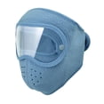 thumbnail image 3 of Funda facial cálida de invierno, transpirable, para exteriores, de forro polar, resistente al frío, para adultos, hombres, mujeres, senderismo, camping, regalo Azul, 3 of 8