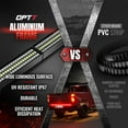 thumbnail image 4 of OPT7 48" Redline Parlux Triple Row LED Tailgate Light Bar Red Turn Signal Reverse Brake Running, 4 of 4