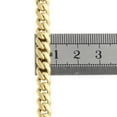 thumbnail image 6 of 10K Yellow Gold 6.75mm Solid Miami Cuban Link Chain Box Clasp Necklace 24 Inch, 6 of 7