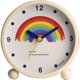thumbnail image 1 of Despertador silencioso redondo de arcoíris, función de lámpara de noche, despertador de dormitorio de estudiante de moda, reloj despertador Digital Feliz Sencillez, 1 of 4