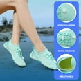thumbnail image 2 of AUXDIQ Water Shoes Womens Mens Outdoor Quick Dry Unisex Sports Aqua Shoes for Beach Diving Snorkeling Surfing, 2 of 5