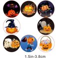 thumbnail image 4 of 2 Rolls Halloween Favors Stickers，Pumpkin Sticker Party Gift Sealing Label Baking Cake Sealing Sticker for Halloween Envelope Gift Decoration, 4 of 5