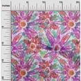 thumbnail image 2 of oneOone Cotton Cambric Fuschia Pink Fabric Abstract Dress Material Fabric Print Fabric By The Yard 56 Inch Wide, 2 of 5