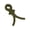 Olive Green, variant on Pine Ridge Archery Wishbone Bow Vibration Dampener Tan 4PK