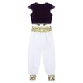 thumbnail image 2 of Conjunto de pantalones y chaleco para fiesta de Halloween, disfraz de príncipe árabe para niños, 2 of 2