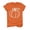 Orange, variant on Gunia Halloween Shirts For Women Pumpkin Graphic Print Short Sleeve Crew Neck Casual Thanksgiving Tops Tee Tshirts Green S-3Xl