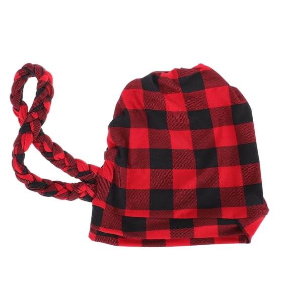 ifundom 1Pc Printed Pigtail Hat Scarf Hat Cancer Chemotherapy Hat Women