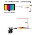 thumbnail image 3 of 170° Car Rear View Reverse Camera Parking Backup LED HD Night Vision Waterproof, 3 of 6