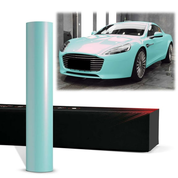 PET Space Candy Gloss Aqua Purple Chameleon Metallic Color Shift Color Change Vinyl Wrap Auto Car Sticker Decal Film Sheet Bubble Free Air Release Technology