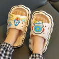 thumbnail image 3 of Zapatillas de verano para niños con dibujos animados, de fondo suave y antideslizantes, sandalias para niños, zapatillas de dinosaurios para bebés, 3 of 6