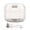 White, variant on BT5.3 Translation Headset 144 Languages Instant Voice Language Translator Earbuds Pink (3.94 inches / 10 cm)