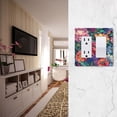 thumbnail image 5 of Yayeee Rocker Switch Wall Plate 1-Gang 4.6"x2.9" Home Decorative Outlet Cover, Ethereal Floral Harmony, 5 of 6