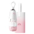 thumbnail image 2 of Apeya Compact Sun Umbrella for Women Men, Portable Light Pink Travel Parasol with Protective Carrying Case, Pocket Sized Cute Commuter Gift, 35.43x22.44 in, 2 of 5