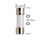 thumbnail image 2 of (12 Pack) GMA 8 Amp 125 Volt Fast-Blow Fuses 0.2x0.78inch/5x20mm Used in-Plugs for String Lights and More (12, 8 AMP), 2 of 5