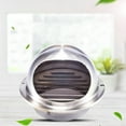 thumbnail image 2 of OULII Stainless Steel Exhaust Vent Plate Silver 1Pack for Homeowners, 2 of 8