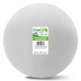 thumbnail image 2 of Floracraft 10" White Foam Ball - Floral Foam for DIY Decoration, Weddings, Birthdays, and Parties - Bulk 12 Pack, 2 of 7