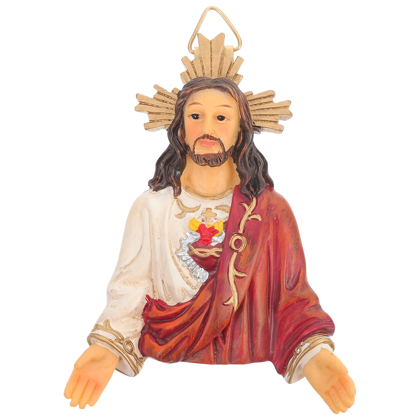 Resin Jesus Statue Catholic Jesus Religious Jesus Figurine Jesus Bust Statue