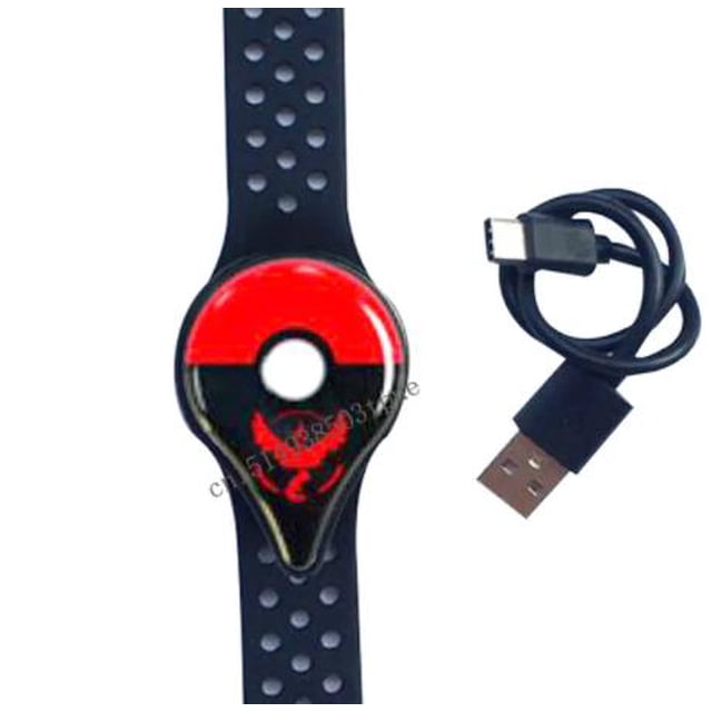 Bracelet Intelligent auto-Attraper pour Pokemon Go Plus Compatible Bluetooth Automatique Capture Lutins Bracelet Support version Vibration Android et IOS