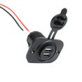 thumbnail image 3 of EeaseMX Adaptador USB dual de 12 V para coche y motocicleta, enchufe para encendedor de cigarrillos, para teléfono móvil, tableta y GPS (negro), 3 of 8